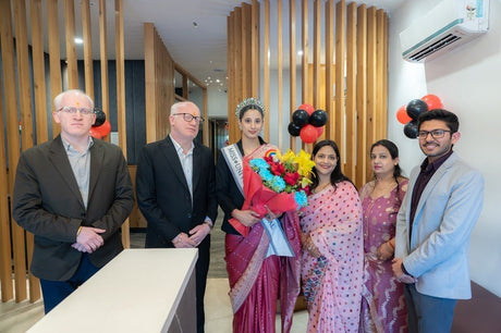 Women's Day Celebration at Lxir Medilabs with Anushka Dutta – Miss Universe Himachal Pradesh