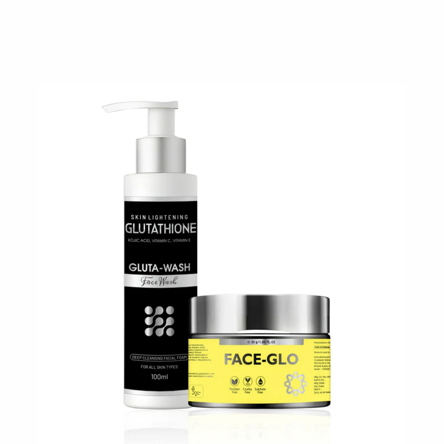 Combo for a brighter, more even skin tone and daily skin nourishment