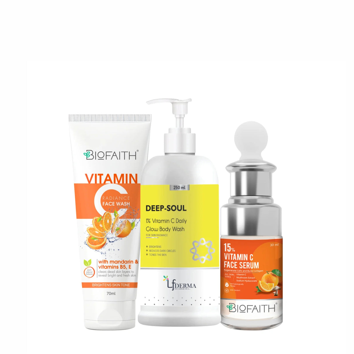 Combo provides full-body Vitamin C nourishment for brighter, more radiant skin