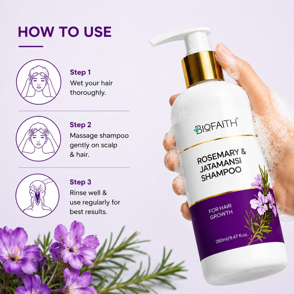 Rosemary & Jatamansi Shampoo-280 ml