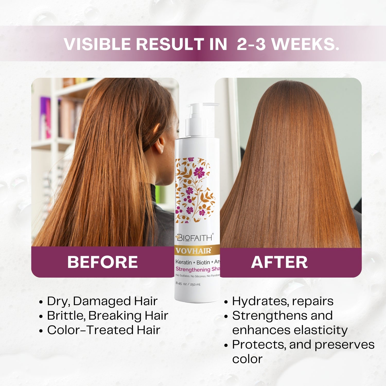 Enhances Hair Texture