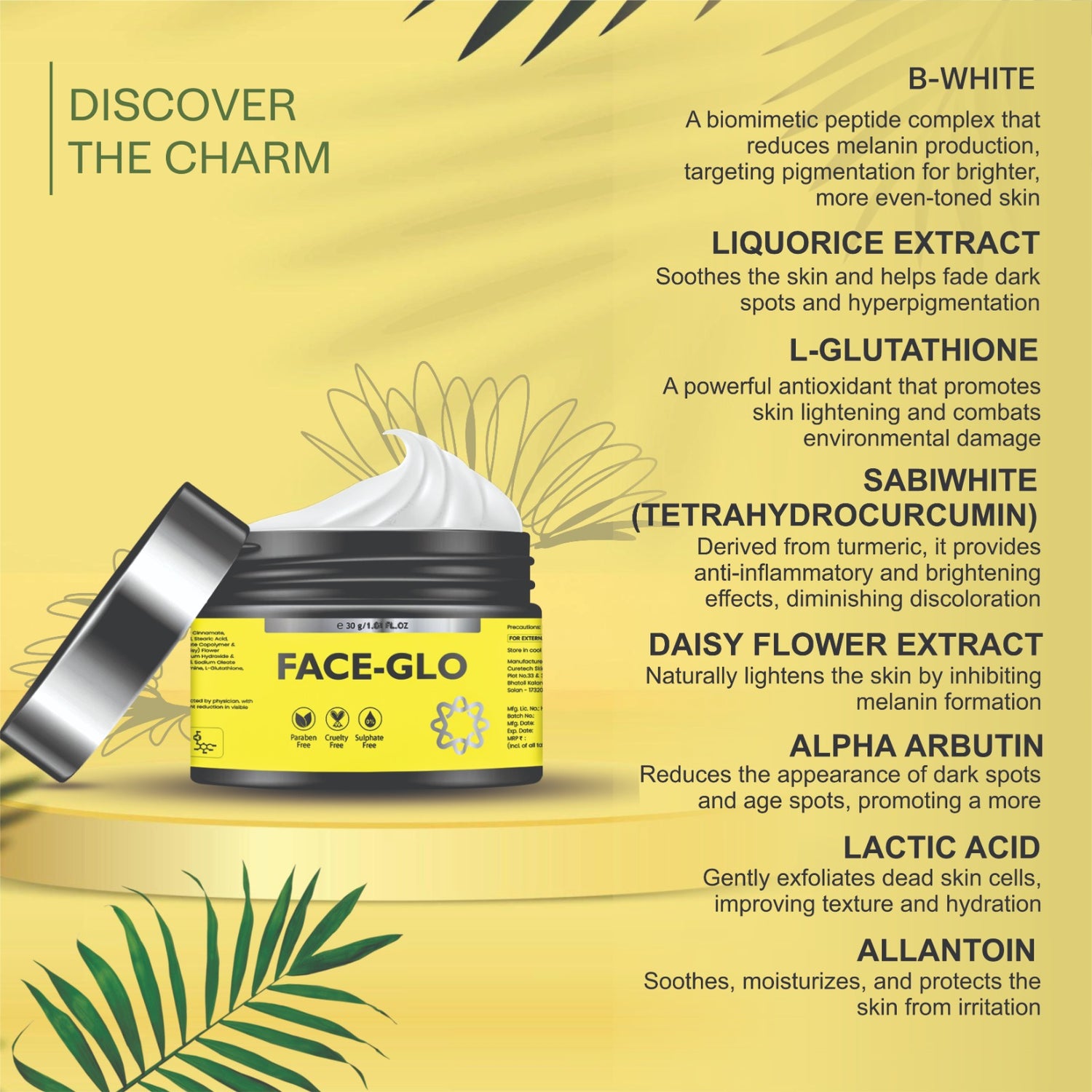 Reduces Pigmentation