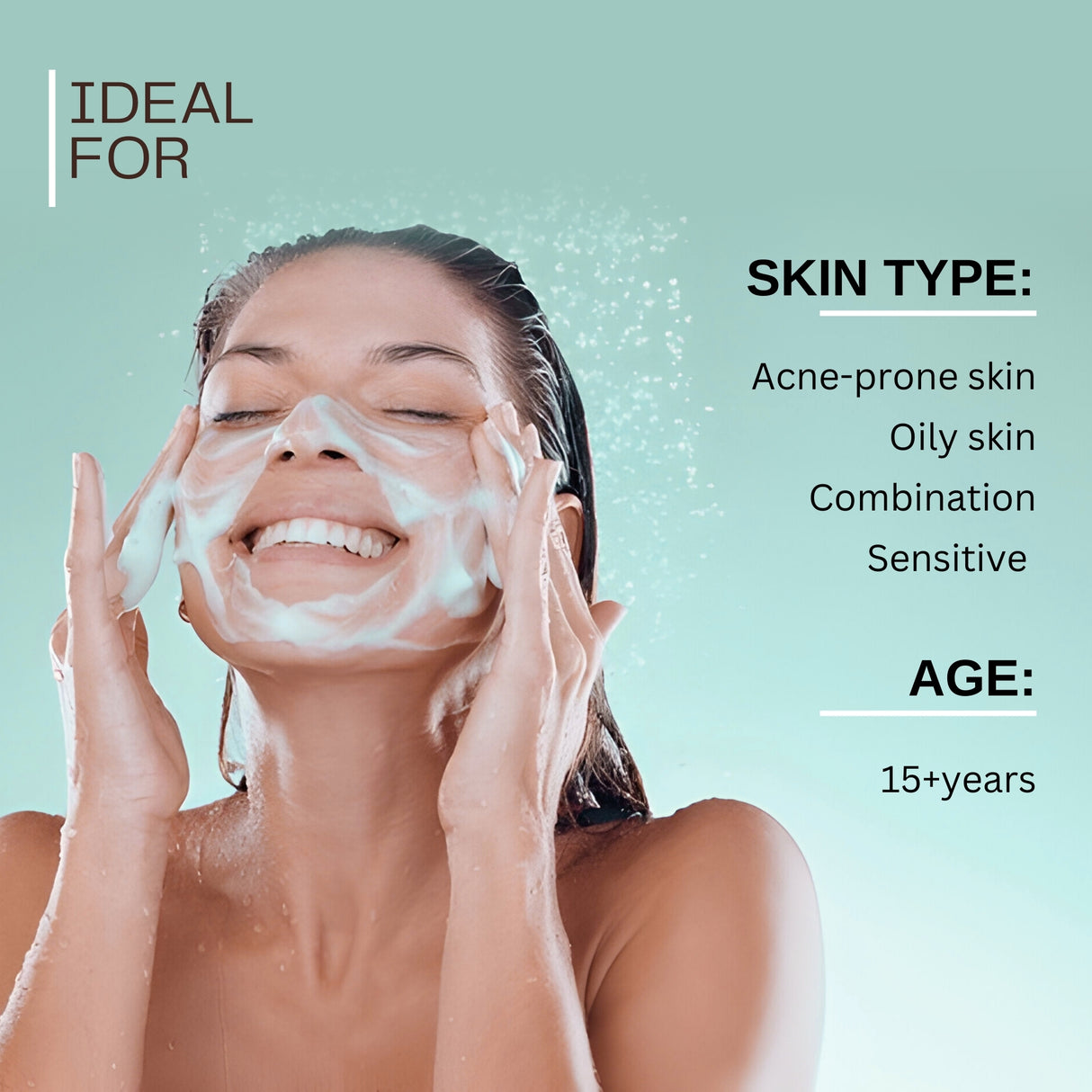 Oil-Free Foaming Face Wash