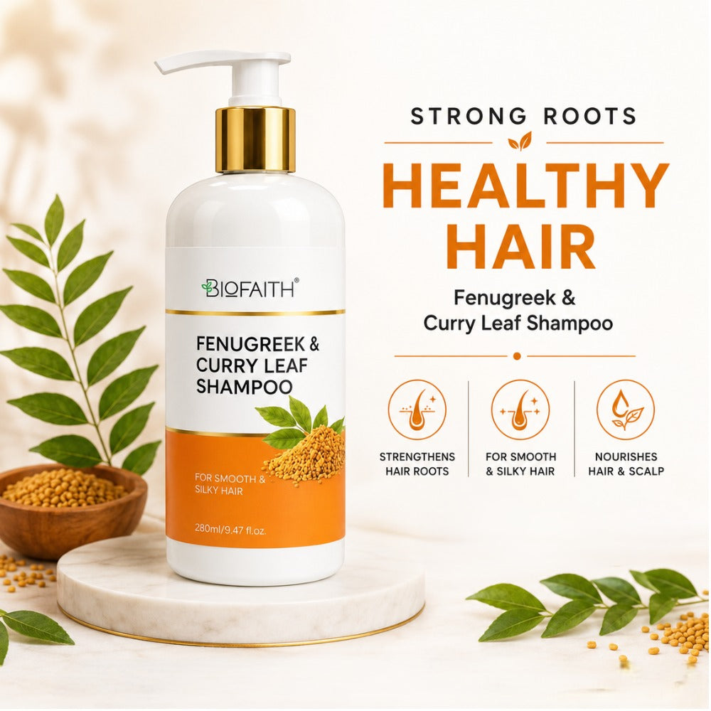Fenugreek & Curry Leaf Shampoo - 280 ml
