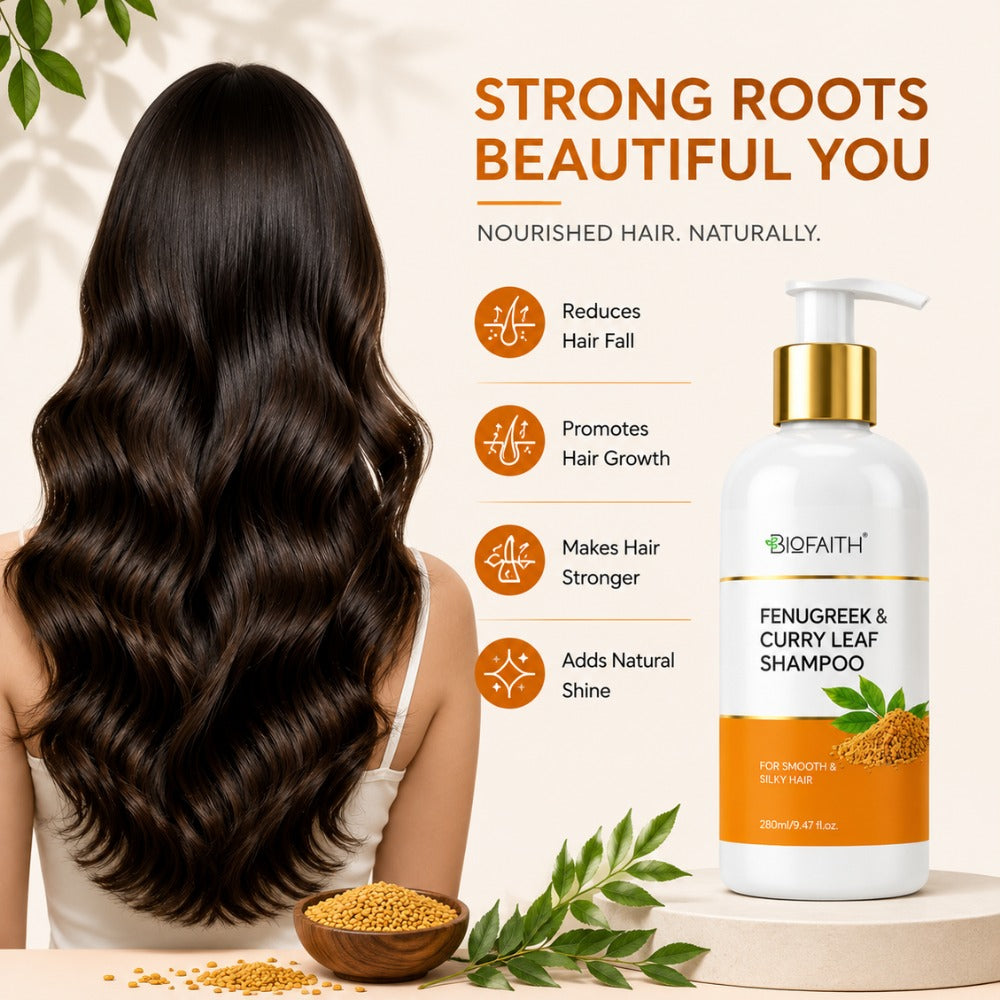 Fenugreek & Curry Leaf Shampoo - 280 ml