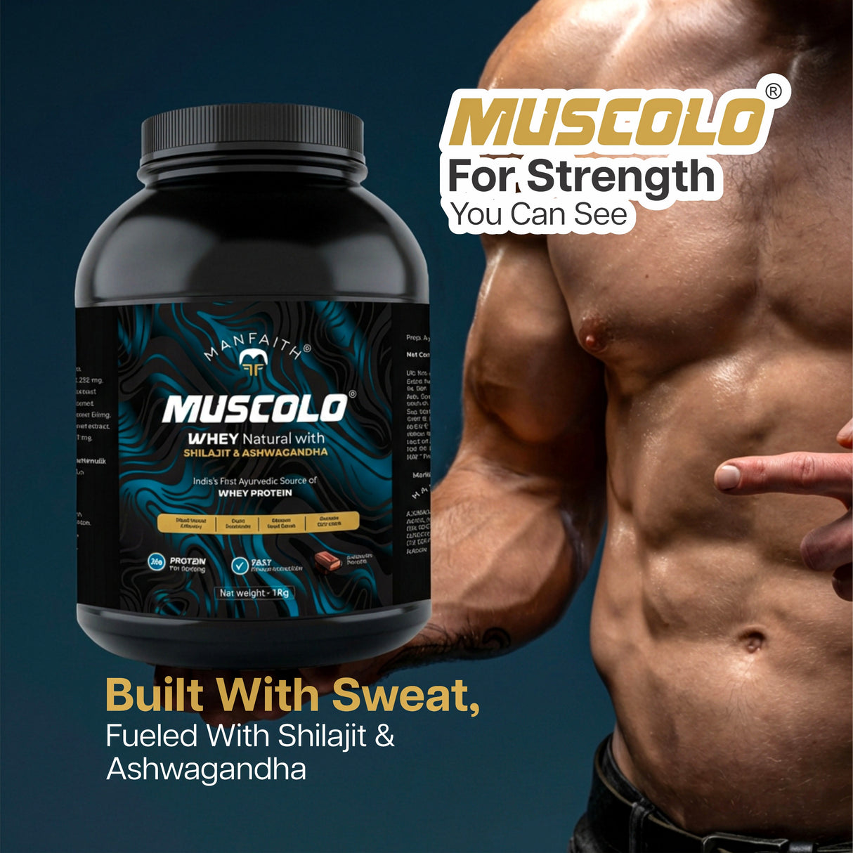 Muscolo Whey Protein – 1kg