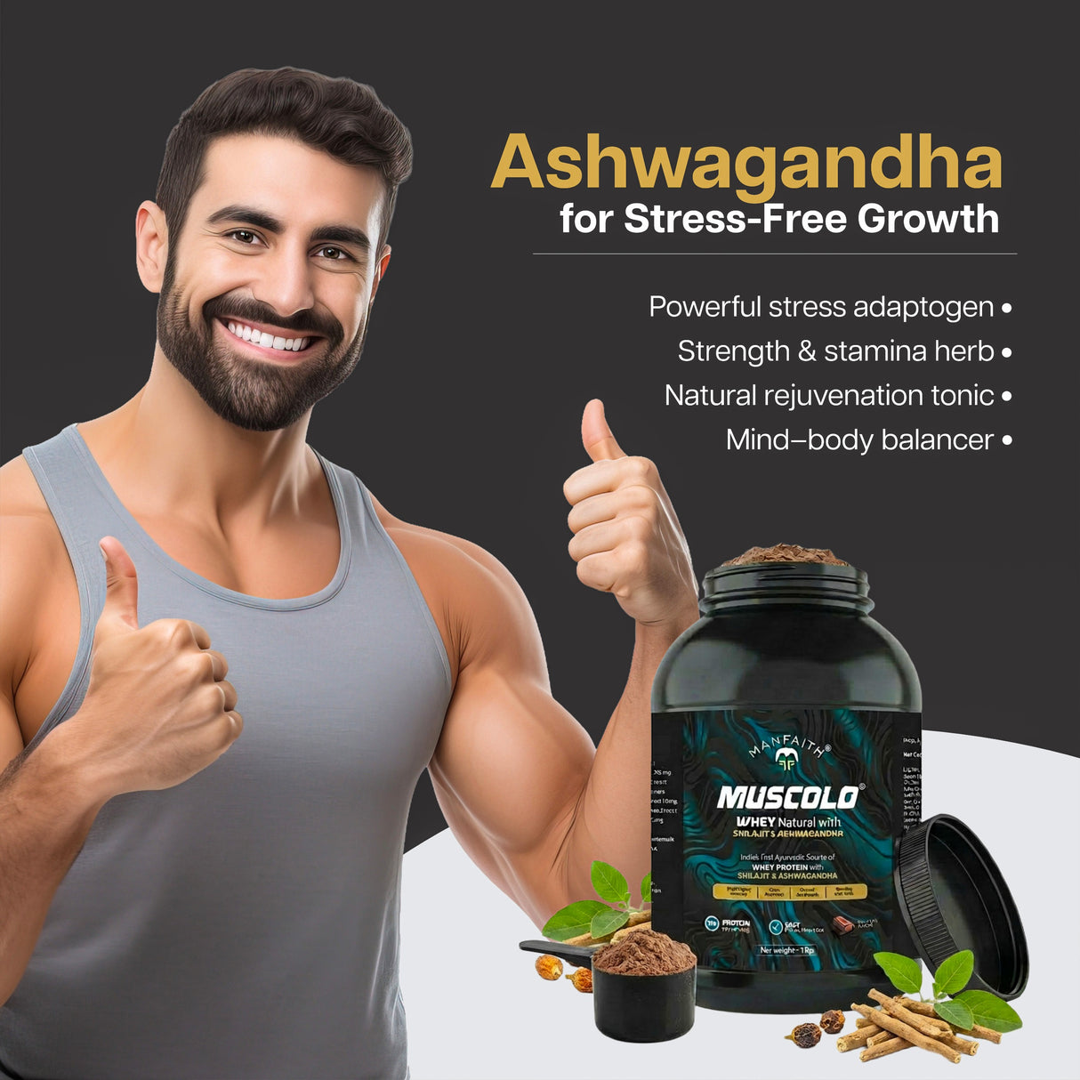 Muscolo Whey Protein – 1kg