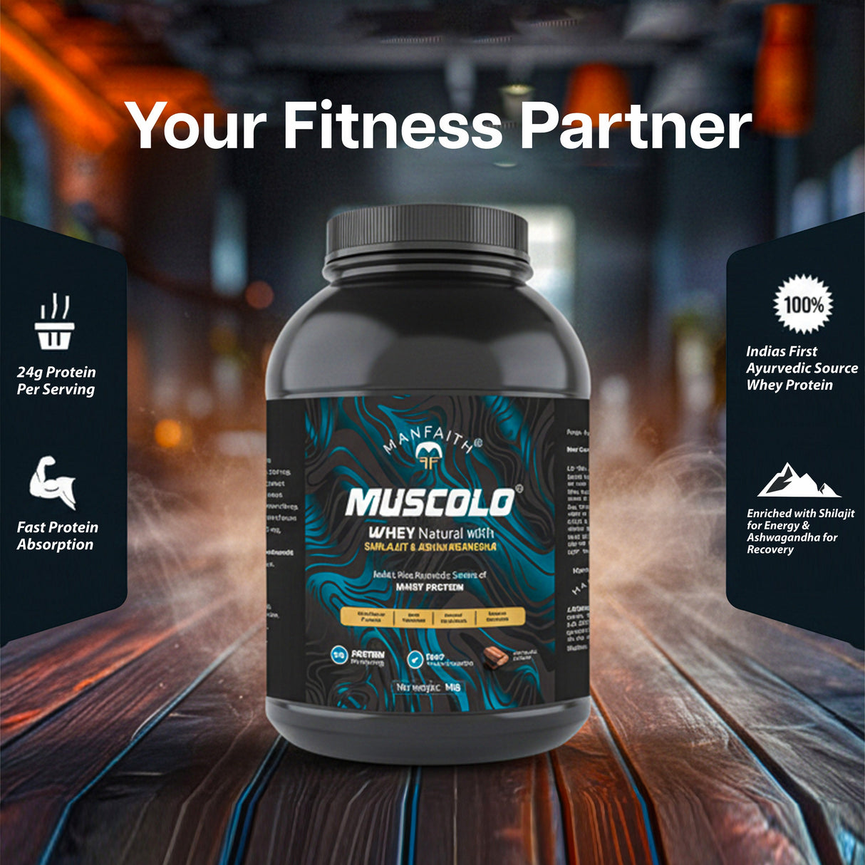 Muscolo Whey Protein – 1kg