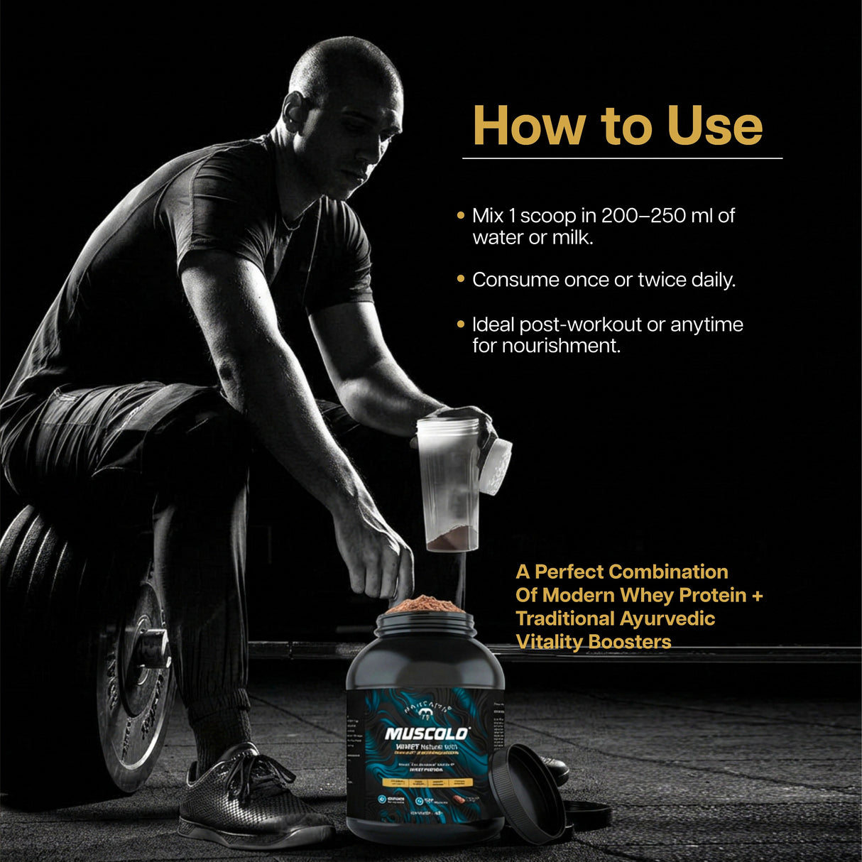 Muscolo Whey Protein – 1kg