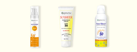 PROTECT YOUR SKIN WITH SUNSHEER