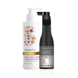 Combo - complete hair care, focusing on strengthening, nourishing, and enhancing shine