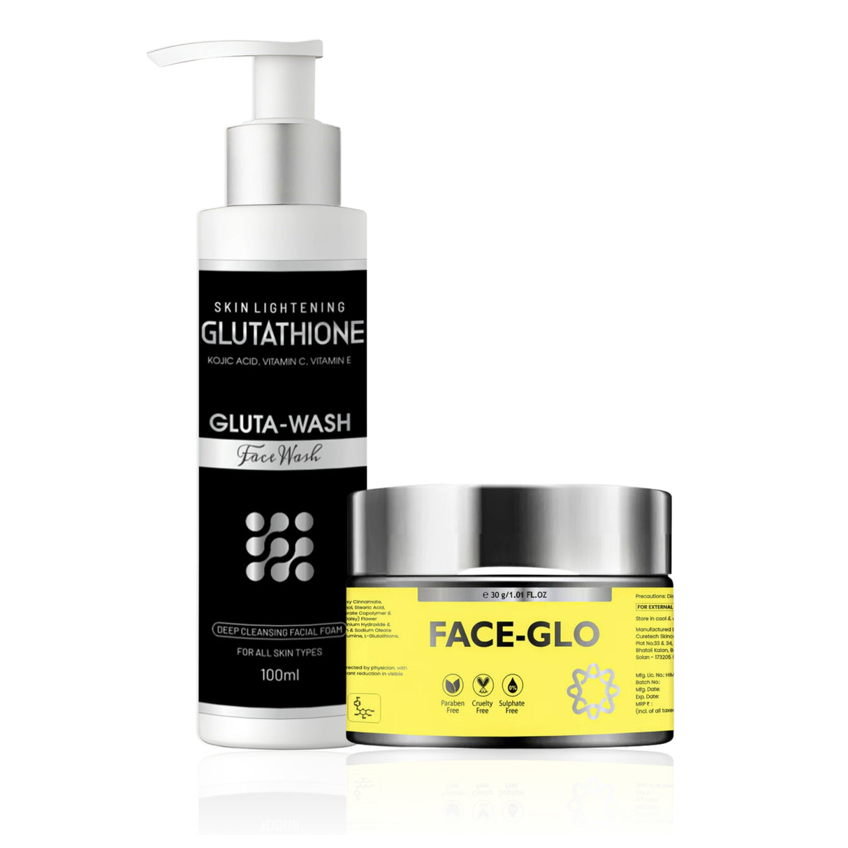 Combo for a brighter, more even skin tone and daily skin nourishment