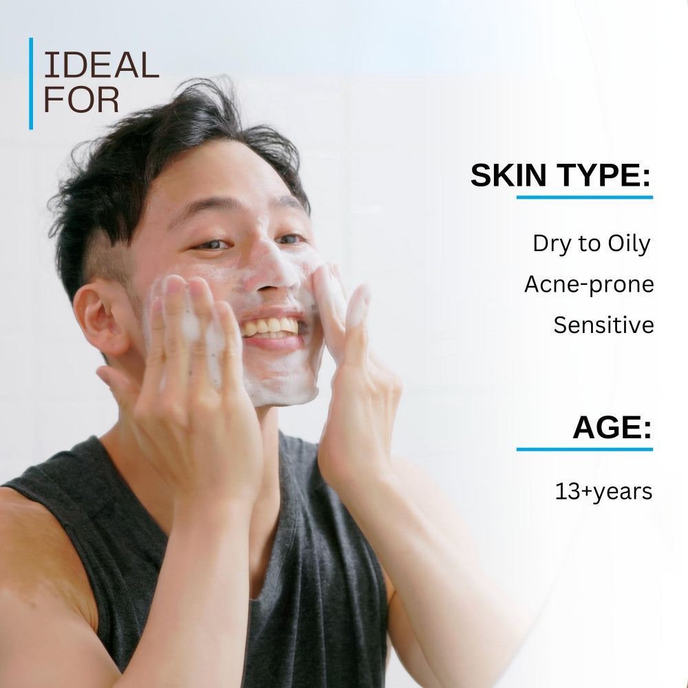 Dry To Oily, Acne-Prone & Sensitive Skin Type Face Wash