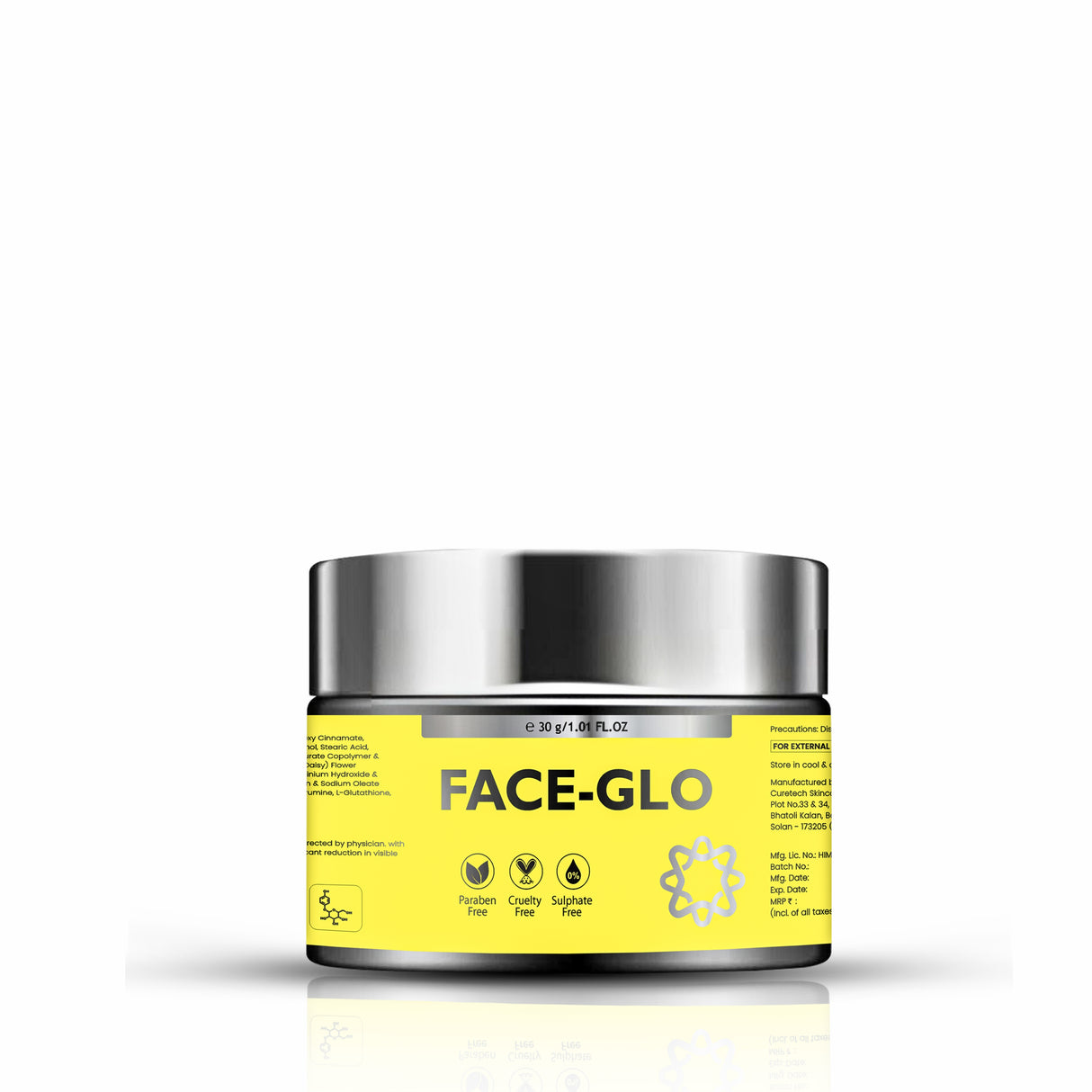 FACE-GLO Skin Lightning Cream | Intense Skin Lighting & Brightning Cream | Reduction In Dark Spots | - 30 g