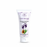 Foot Repair Cream Double Defence Formula | Hydrates to Soften Rough & Dry Feet With Papaya Extract, Aloevera & Peppermint | 60Gm