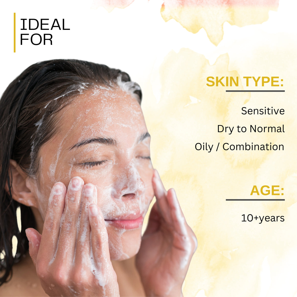 Biofaith Haldi Chandan Face Wash For Bright Skin Tone | Clears Dead Skin Layer To Reveal Bright & Fresh Skin | 70 ml