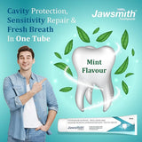 Jawsmith Anticavity Toothpaste For Sensitivity Relief – Protects Against Cavities & Strengthens Enamel 80g (Pack of 2)