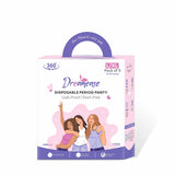 Dreamease Period Panty for Girls & Women, Pack of 5 with 5 free disposal bags (L/XL)