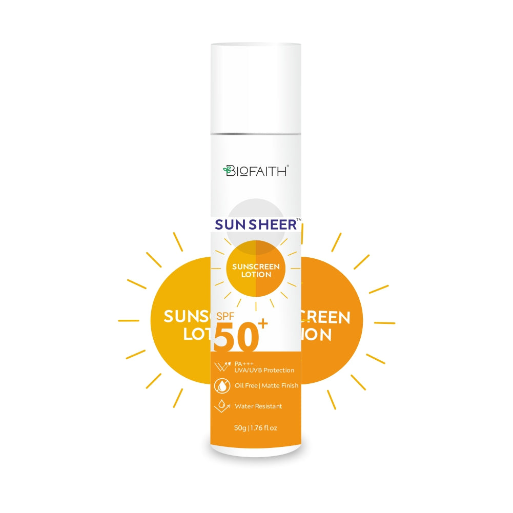 Biofaith Sunsheer Best Sunscreen Lotion For All Skin Types SPF 50 5 biofaith-sunsheer-best-sunscreen-lotion-for-all-skin-types-spf-50-5