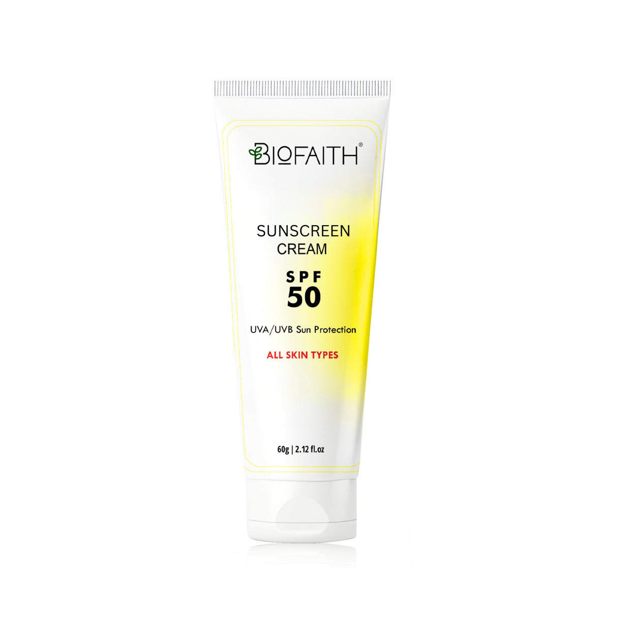 Sunsheer Sunscreen Cream SPF 50 - UVA/UVB Sun Protection - Sweat & Water Resistant ( Non Greasy )- 60g