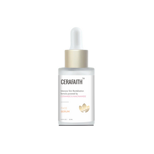 Cerafaith Face Serum | Intensive Skin Revitalization Formula Powered By Ceramide & Niacinamide | 30 ml