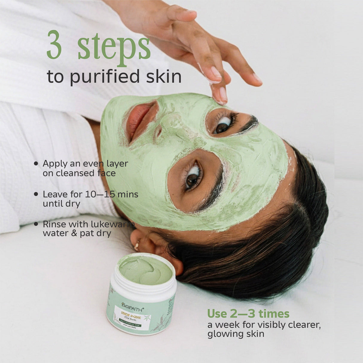Deep Pore Clay Mask – 100gm