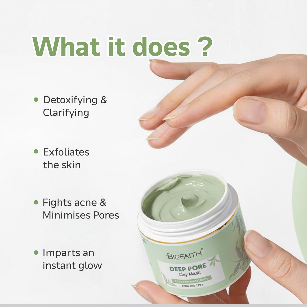 Deep Pore Clay Mask – 100gm