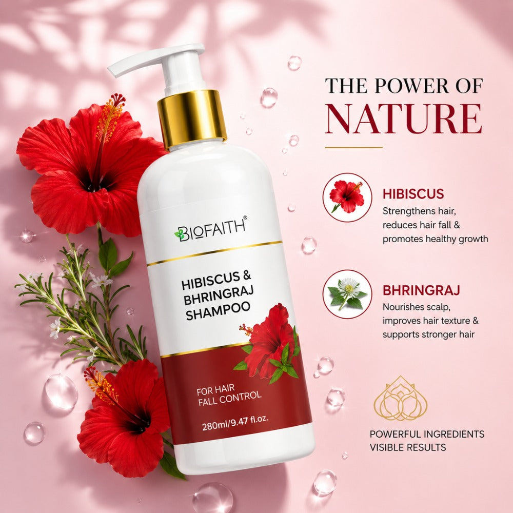 Hibiscus & Bhringraj Shampoo - 280 ml