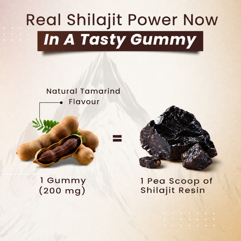 Shudh shilajit gummies Tamarind flavour - 30 gummies
