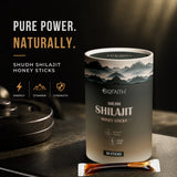 100% Pure Shudh Shilajit Honey Sticks | Boost Energy, Strength & Performance