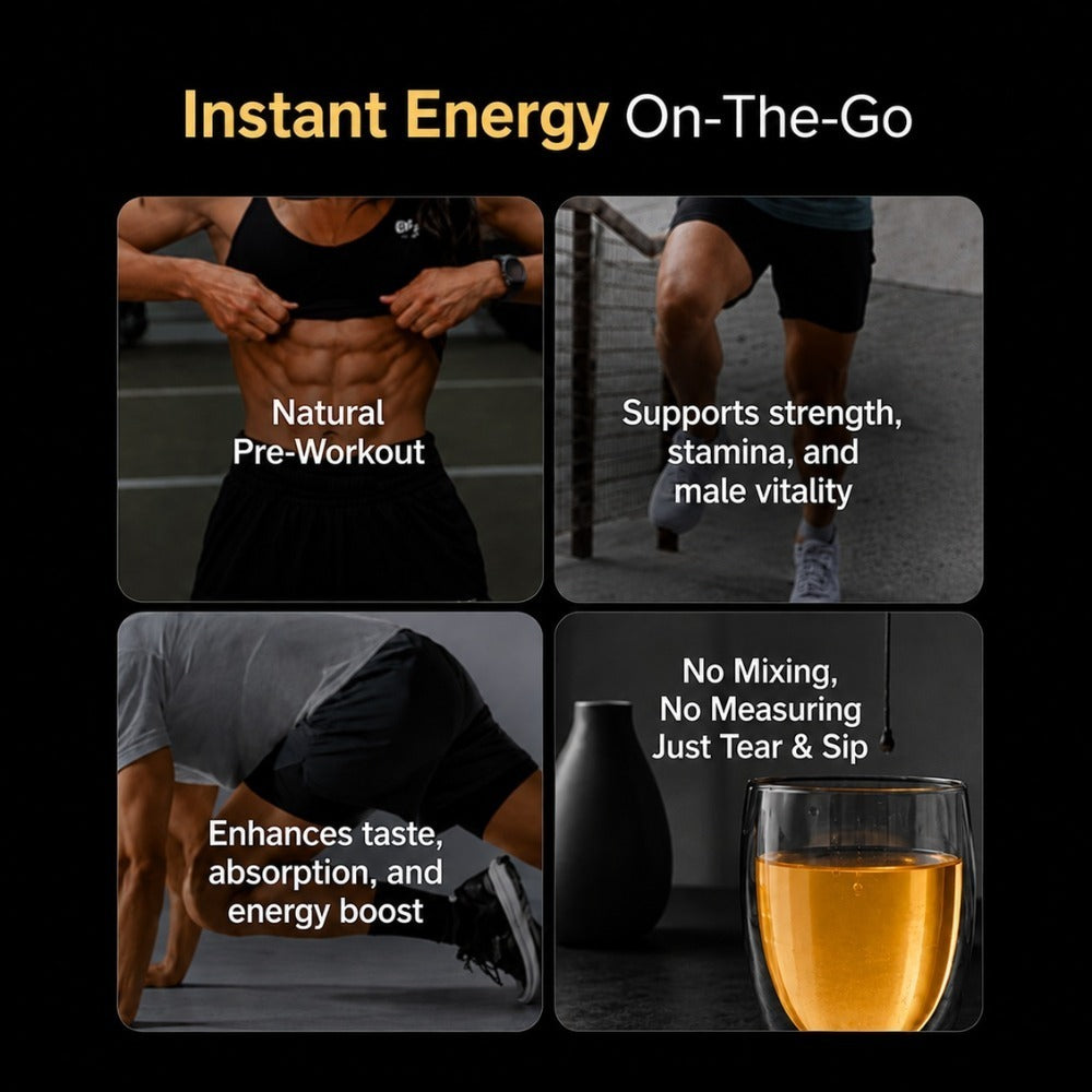 100% Pure Shudh Shilajit Honey Sticks | Boost Energy, Strength & Performance