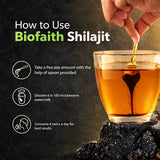 Shudh Shilajit Resin - NLT 68% Fulvic Acid with Free Brass Spoon | Improves strength, power & stamina | 100% Pure Natural | 20g