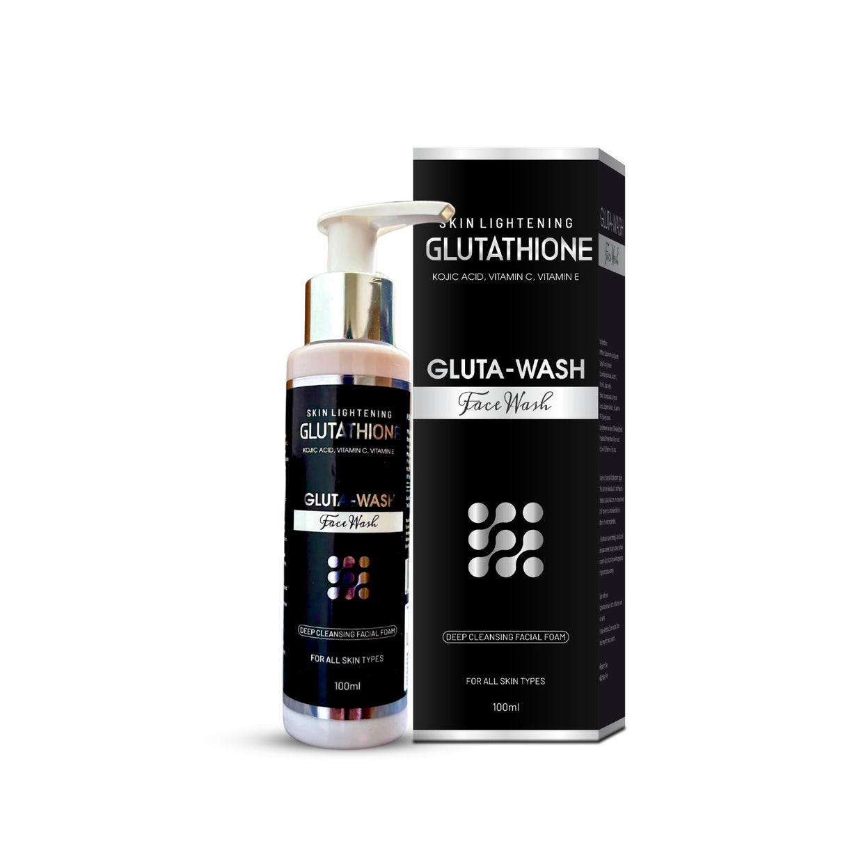 Glutathione Face Wash With Kojic Acid & Grape Seed Oil | 100ml