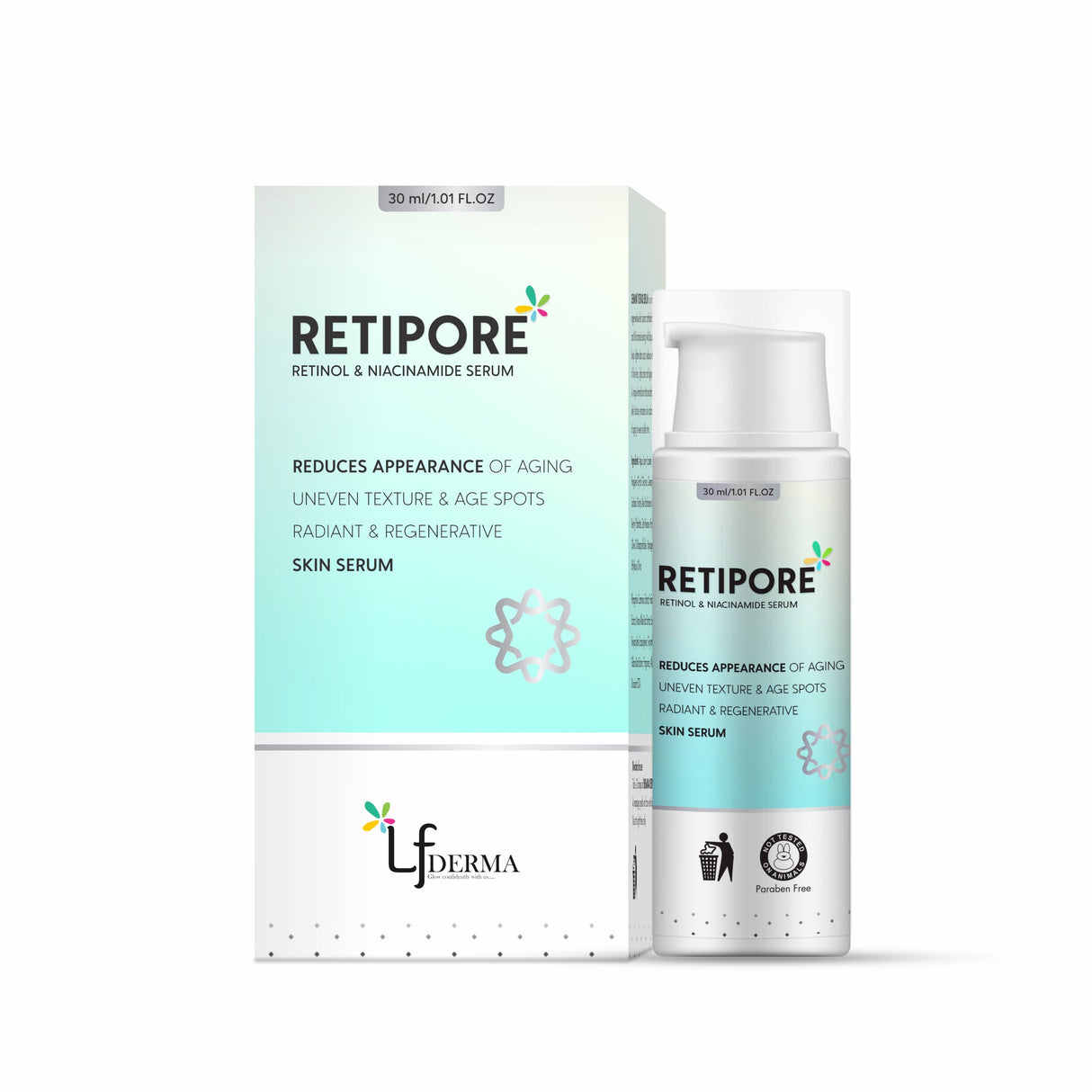 Retipore Serum- Reduces Appearance Of Aging Uneven Texture & Age Spots Radiant & Regenerative | 30 ML