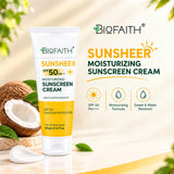 Sunsheer Sunscreen Cream SPF 50 - 60g