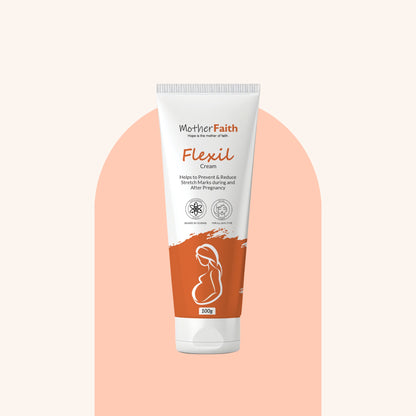 Flexil Cream | Helps to prevent & reduce stretch marks during and after pregnancy  | 100 g