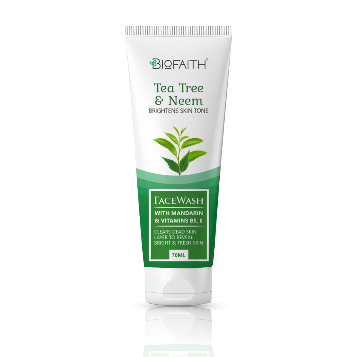 Biofaith - Tea Tree & Neem Anti-Pimple Face Wash (Oil Control)