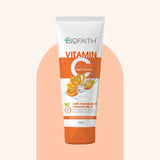 BioFaith Vitamin C Face Wash | With Mandarin & Vitamins B5, E | Brightens Skin Tone | 70 ml