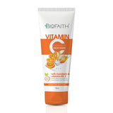 BioFaith Vitamin C Face Wash | With Mandarin & Vitamins B5, E | Brightens Skin Tone | 70 ml