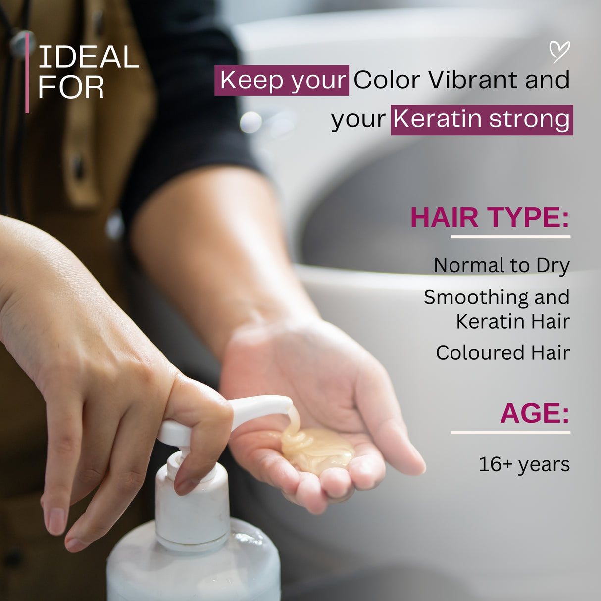 Vovhair Shampoo - Keratin, Biotin & Argan  Hair Oil |  250ml