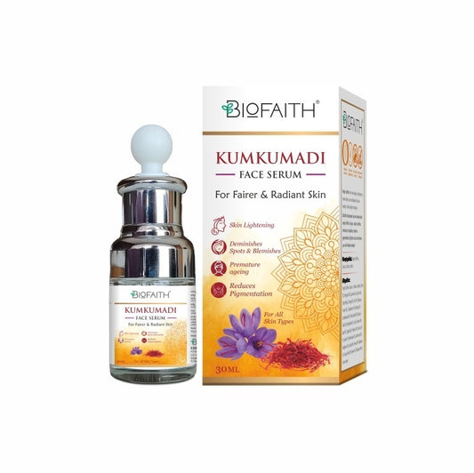 Kumkumadi Face Serum For Fairer & Radiant Skin | Reduces Dark Spots & Pigmentation - 30ml